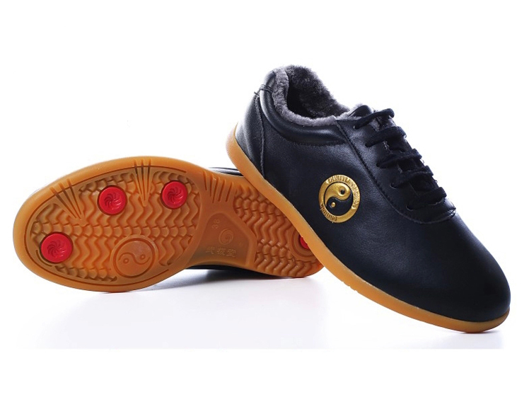 太極靴 Leather Tai Chi Shoes Detail image